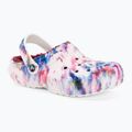 Crocs Classic foderato Tie Dye Clog donna bordeaux/multi infradito 2