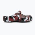 Crocs Classic Printed Camo Clog nero/pepe infradito 3