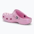 Crocs Classic Glitter Clog fenicottero infradito per bambini 4