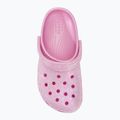 Crocs Classic Glitter Clog fenicottero infradito per bambini 6