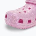 Crocs Classic Glitter Clog fenicottero infradito per bambini 8