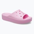 Infradito Crocs Classic Platform flamingo da donna 8