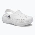 Crocs Baya Platform Clog bianco 9