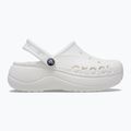 Crocs Baya Platform Clog bianco 10