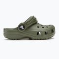 Crocs Classic Clog Infradito per bambini verde militare 3