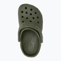 Crocs Classic Clog Infradito per bambini verde militare 6