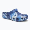 Crocs Classic Marbled Clog blu bullone/multi infradito
