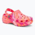 Infradito Crocs Classic Platform Marbled guava/multi da donna 2
