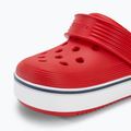 Infradito Crocs Crocband Clog T flame per bambini 8