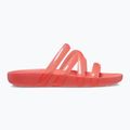 Infradito Crocs Splash Glossy Strappy da donna, anguria neon 9
