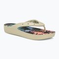 Infradito Crocs Classic Platform Retro Resort Donna osso/multi