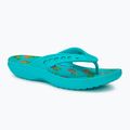 Infradito Crocs Baya II Graphic Flip digitale aqua/multi per donna