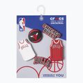Crocs Jibbitz™ NBA Chicago Bulls spilla 5 pezzi. 4