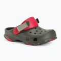 Crocs All Terrain Kids Ciabatte oliva polverosa