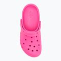 Crocs Baya Platform Clog infradito rosa elettrico 6