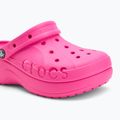 Crocs Baya Platform Clog infradito rosa elettrico 8