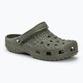 Infradito Crocs Classic Crocskin oliva polveroso
