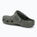 Infradito Crocs Classic Crocskin oliva polveroso 4