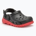 Crocs Duet Max II Clog Infradito per bambini nero/rosso 2