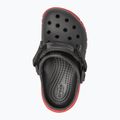 Crocs Duet Max II Clog Infradito per bambini nero/rosso 6