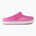 Crocs Crocband Clean Off Court Clog taffy rosa ciabatte per bambini 3