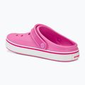 Crocs Crocband Clean Off Court Clog taffy rosa ciabatte per bambini 4