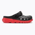 Infradito Crocs Duet Max II Clog nero/rosso scuro 3