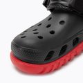 Infradito Crocs Duet Max II Clog nero/rosso scuro 7