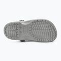 Crocs Classic Metallic Crocskin infradito argento 5