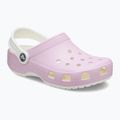 Infradito Crocs Classic Glow in the Dark con fenicottero per bambini 9