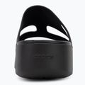 Crocs Gateway Platform H-Strap infradito donna nero 6