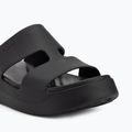 Crocs Gateway Platform H-Strap infradito donna nero 7
