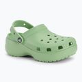 Crocs Classic Platform Clog Ciabatte donna verde chiaro 2