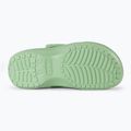 Crocs Classic Platform Clog Ciabatte donna verde chiaro 5
