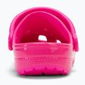 Crocs Classic Neon Highlighter Clog rosa crush infradito per bambini 7