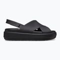 Sandali Crocs Brooklyn Luxe Cross Strap donna nero 9