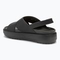 Sandali Crocs Brooklyn Luxe Cross Strap donna nero 3