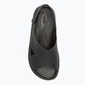 Sandali Crocs Brooklyn Luxe Cross Strap donna nero 5