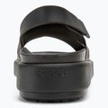 Sandali Crocs Brooklyn Luxe Cross Strap donna nero 6