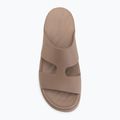 Ciabatte da donna Crocs Gateway Platform H-Strap latte 5