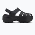 Crocs Stomp Fisherman Sandal donna nero 2