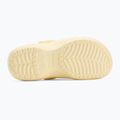 Infradito Crocs Classic Platform Clog crema di burro da donna 5
