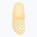 Infradito Crocs Classic Platform Clog crema di burro da donna 6