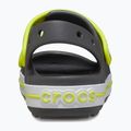 Crocs Crocband Cruiser Bambini sandali grigio ardesia/acidità 3