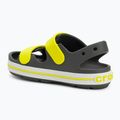 Crocs Crocband Cruiser Bambini sandali grigio ardesia/acidità 3
