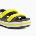 Crocs Crocband Cruiser Sandali per bambini grigio ardesia/acidità 7