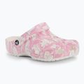 Crocs Classic Duke Print Clog infradito in tweed rosa