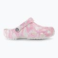 Crocs Classic Duke Print Clog infradito in tweed rosa 3