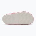 Crocs Crocband Cruiser Pet Bambini sandali in tweed bianco/rosa 4