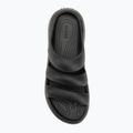 Infradito Crocs Mega Crush Triple Strap nero 5